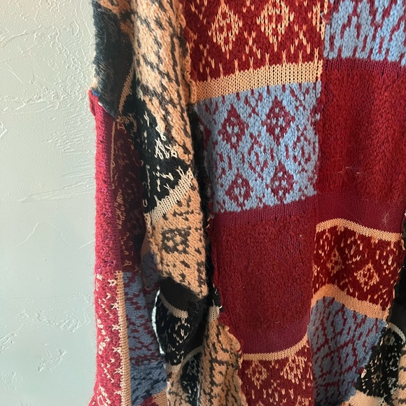 Free People Patchwork Sweater - Picture 3 of 6